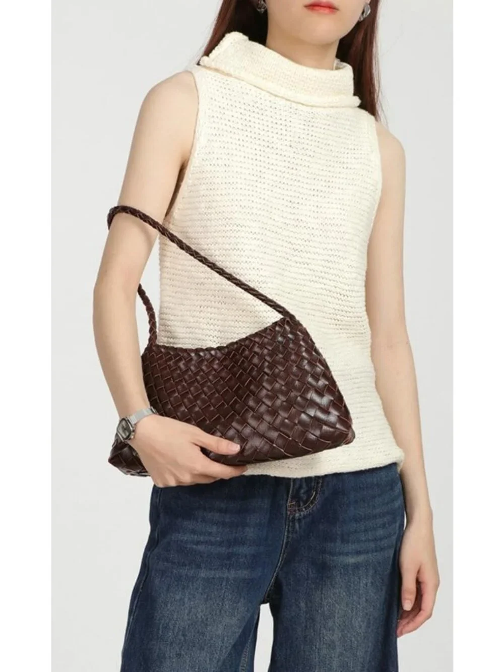 Trendy Woven Hobo Bag for Women | Suede Tote, Vintage Bucket Purse & Clutch